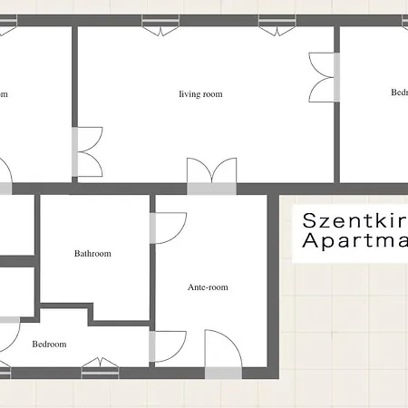 Szentkiralyi Apartman 2 * Budapest