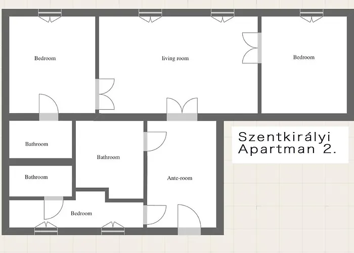 Szentkiralyi Apartman 2 * ブダペスト